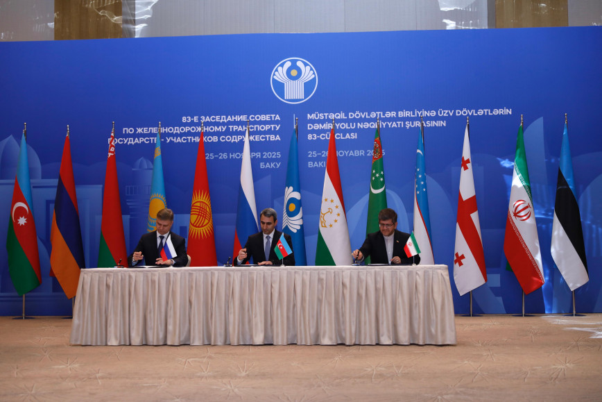 Şimal-Cənub dəhlizinin inkişafı üzrə Memorandum imzalanıb