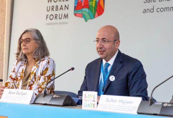 WUF13 şəhərlərin qlobal liderlik tələb edən strateji prioritetlər kimi müzakirə olunmasına imkan yaradacaq - Anar Quliyev