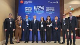 Azərbaycanın səhiyyə naziri XI Türk Tibb Dünyası Qurultayında çıxış edib (FOTO)