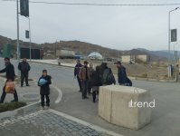 Növbəti köç karvanı Kəlbəcər şəhərinə çatıb (FOTO) (YENİLƏNİB)