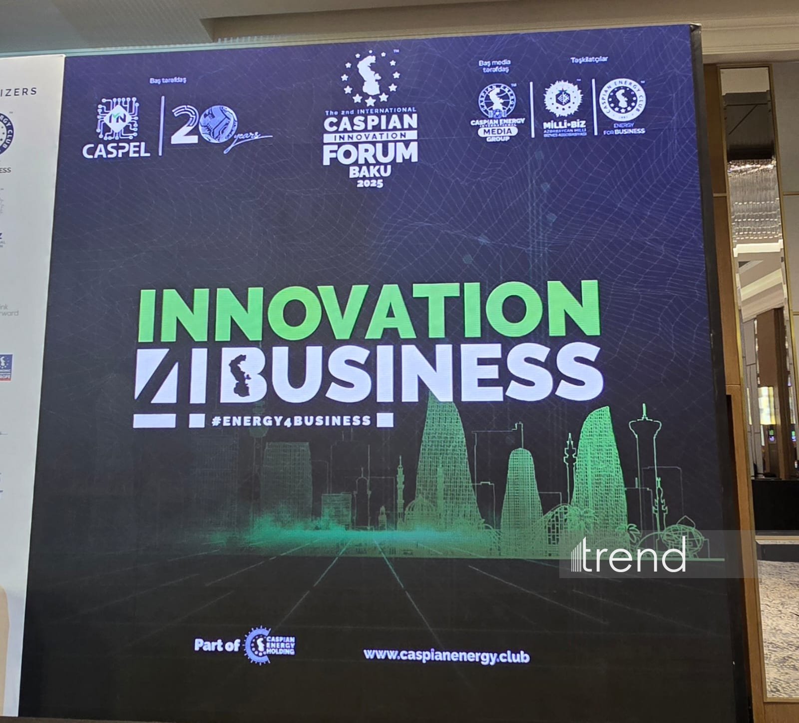 Bakıda "2-ci Beynəlxalq Caspian Innovation Forum” keçirilib (FOTO) (YENİLƏNİB)