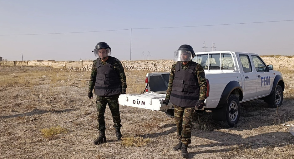 Kəngərli və Ordubad rayonları ərazisində hərbi sursatlar aşkar edilib (FOTO)