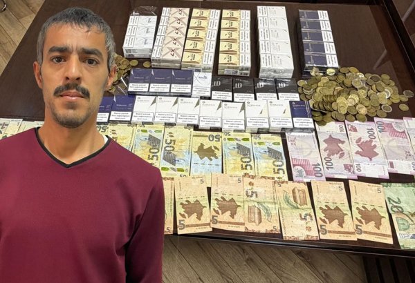 Abşeronda 4 marketdən 10 min manatlıq oğurluq edən şəxs saxlanıldı
