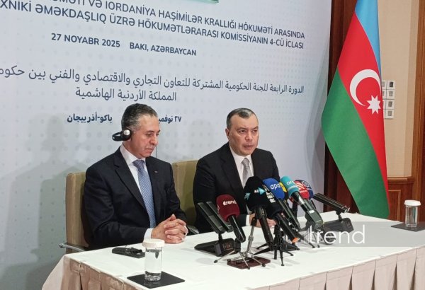 Azərbaycanla İordaniya arasında ticarət dövriyyəsi 24 faiz artıb - Sahil Babayev