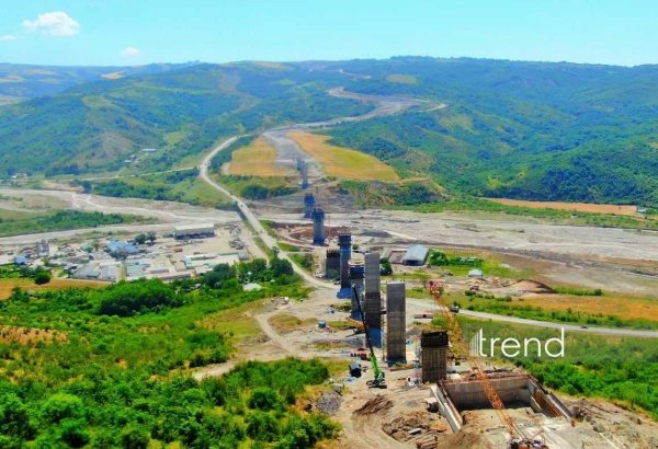 Azərbaycanın ən hündür asma körpüsündə işlərin sona çatacağı vaxt açıqlandı