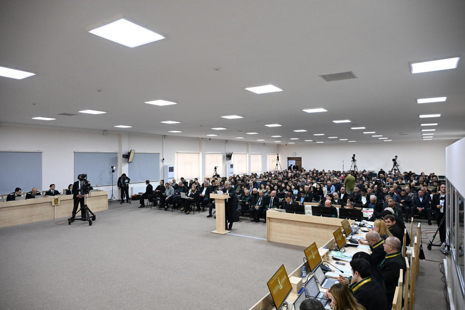 Ermənistan vətəndaşlarının məhkəməsində 6 təqsirləndirilən şəxsin vəkili müdafiə çıxışı edib (FOTO)