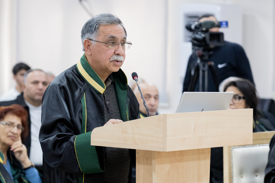 Ermənistan vətəndaşlarının məhkəməsində 6 təqsirləndirilən şəxsin vəkili müdafiə çıxışı edib (FOTO)