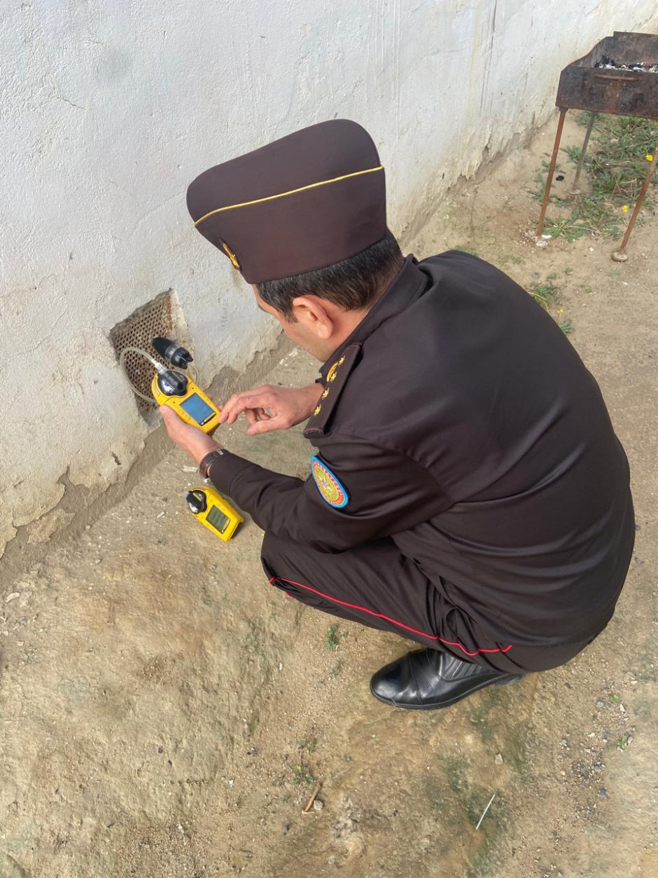 Abşeronda “Yanar Dağ” yaxınlığında metan qazı aşkarlanıb, araşdırma aparılır