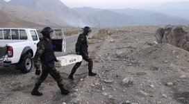 Kəngərli və Ordubad rayonları ərazisində hərbi sursatlar aşkar edilib (FOTO)