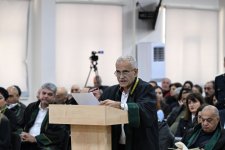 Ermənistan vətəndaşlarının məhkəməsində 6 təqsirləndirilən şəxsin vəkili müdafiə çıxışı edib (FOTO)