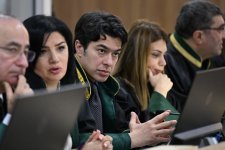 Ermənistan vətəndaşlarının məhkəməsində 6 təqsirləndirilən şəxsin vəkili müdafiə çıxışı edib (FOTO)