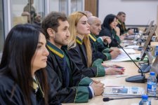 Ermənistan vətəndaşlarının məhkəməsində 6 təqsirləndirilən şəxsin vəkili müdafiə çıxışı edib (FOTO)