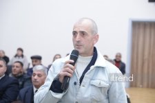 Xudat şəhərində səyyar qəbul keçirilib (FOTO)