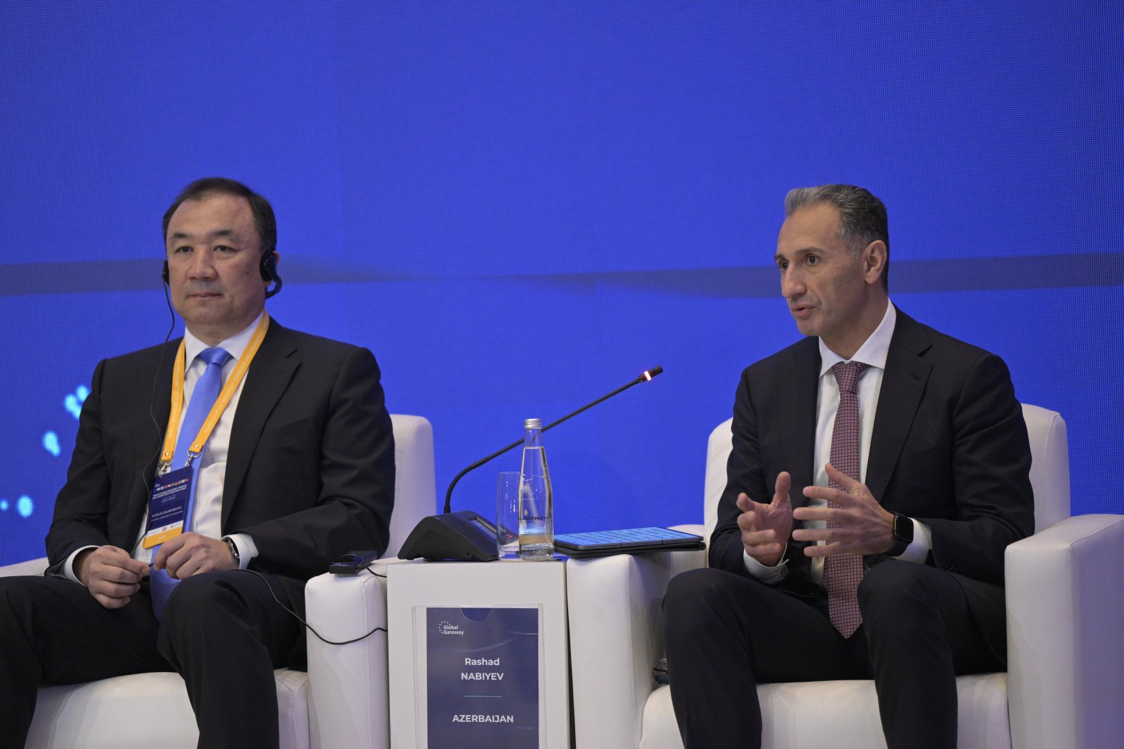 Rəşad Nəbiyev Mərkəzi Asiya, Cənubi Qafqaz və Qara Dəniz Regionu üzrə Əhatəli Əlaqələndirmə Gündəliyi panelində iştirak edib