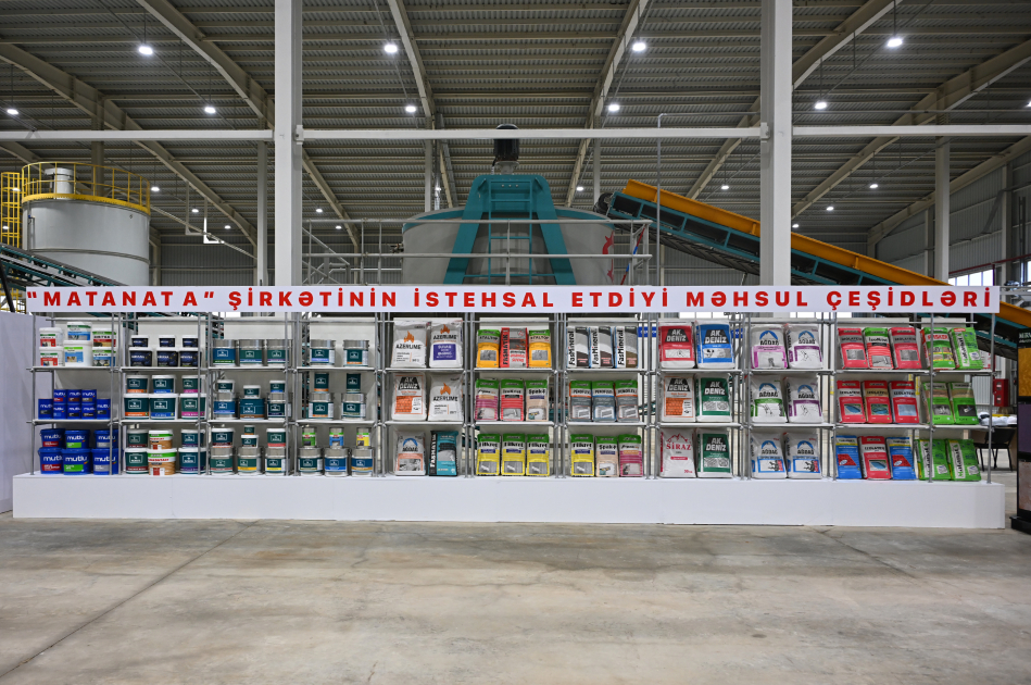 Prezident İlham Əliyev “AZWOOL” mineral daş yunu zavodunun açılışında iştirak edib (FOTO/VİDEO)