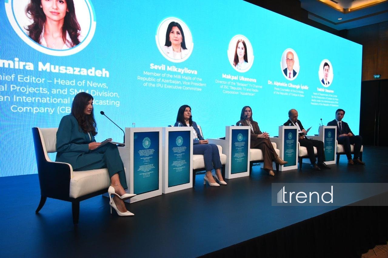 TDT-nin Media Forumu çərçivəsində üzv dövlətlərin qarşılıqlı əməkdaşlıq imkanlarına həsr olunan panel sessiya keçirilib (FOTO) (YENİLƏNİB)