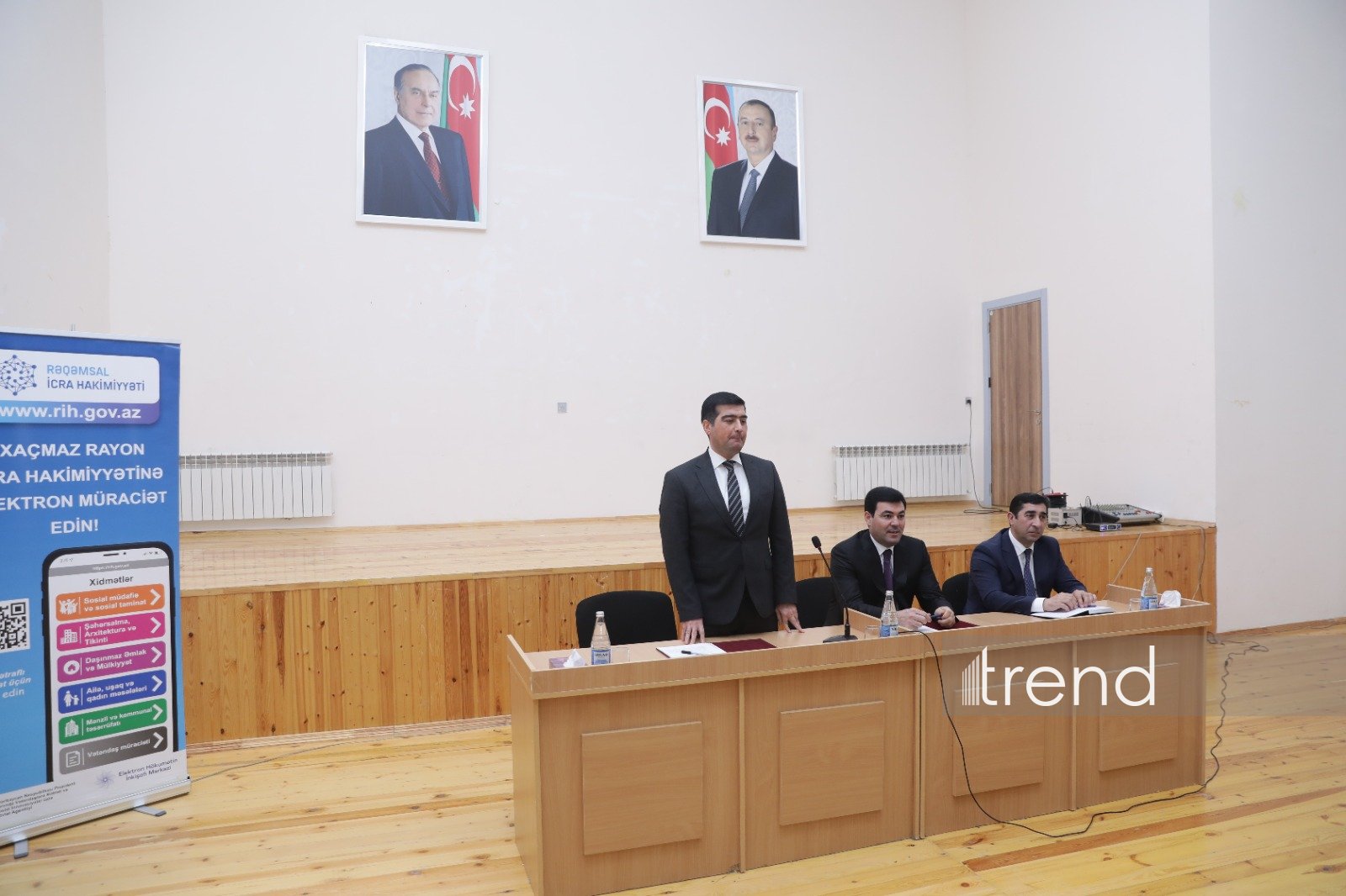 Xudat şəhərində səyyar qəbul keçirilib (FOTO)