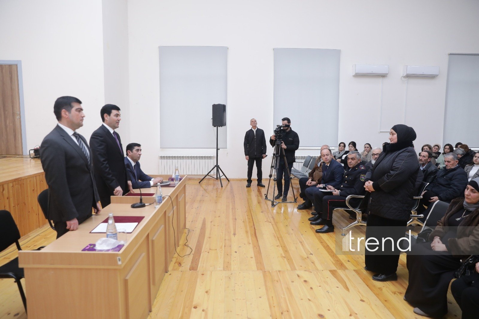 Xudat şəhərində səyyar qəbul keçirilib (FOTO)