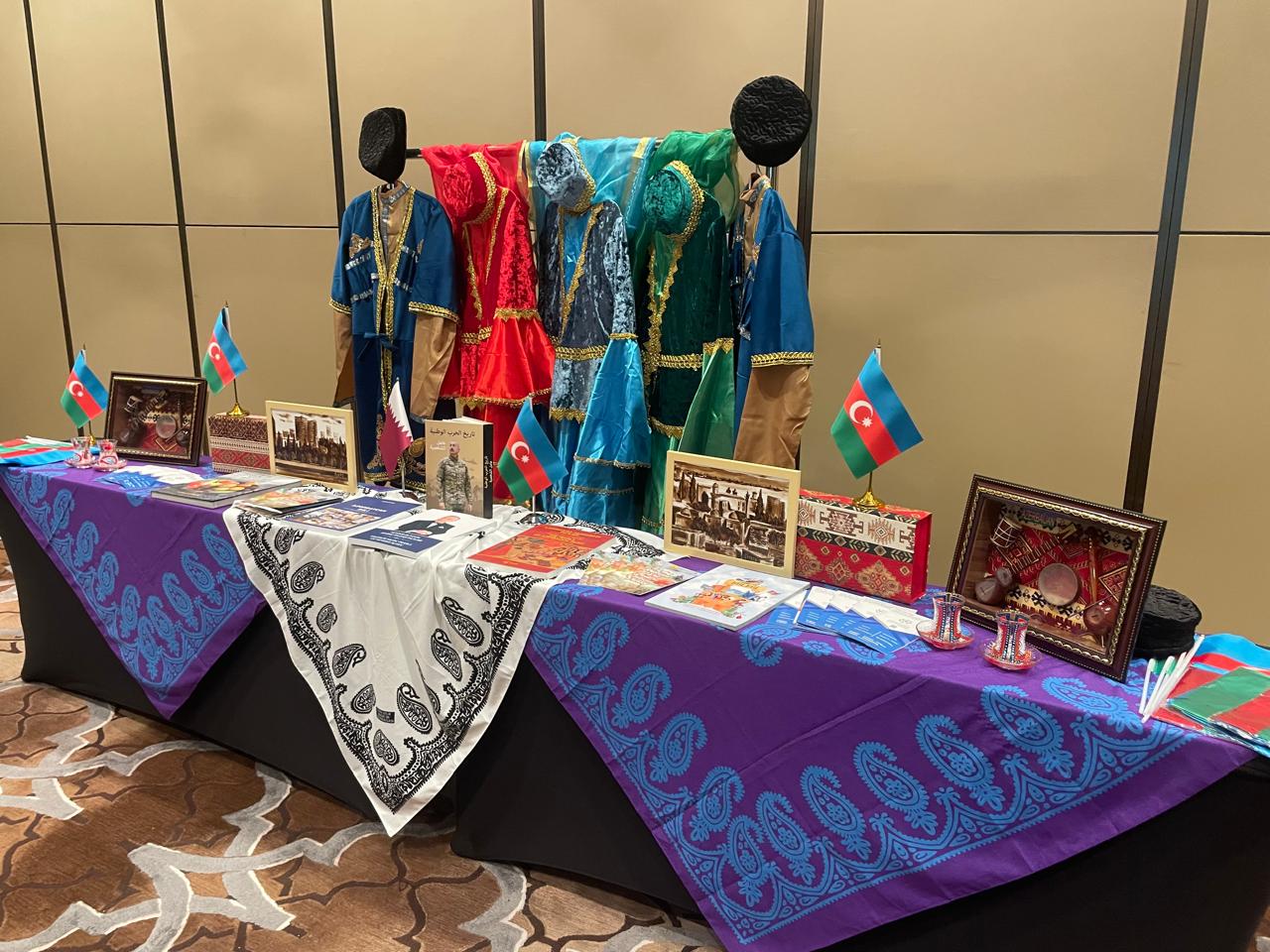 Qətərdə yaşayan Azərbaycan icması ilə görüş keçirilib (FOTO)