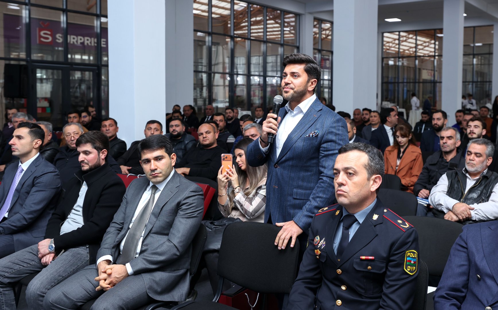 Sahibkarların fəaliyyət mühitinin yaxşılaşdırılması ilə bağlı ictimai müzakirə keçirilib (FOTO)