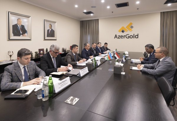 “AzerGold” QSC-də Sudan Respublikasının ölkəmizdəki səfiri ilə görüş keçirilib (FOTO)
