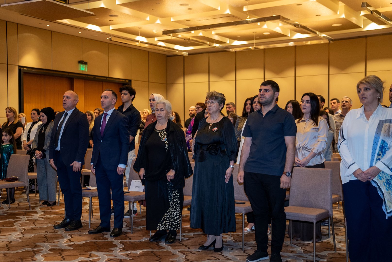 Qətərdə yaşayan Azərbaycan icması ilə görüş keçirilib (FOTO)