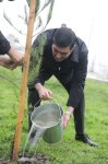 Xaçmaz rayonunda növbəti ağacəkmə aksiyası keçirilib (FOTO)