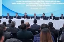 Sahibkarların fəaliyyət mühitinin yaxşılaşdırılması ilə bağlı ictimai müzakirə keçirilib (FOTO)