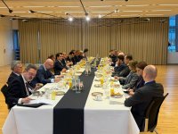 Hikmət Hacıyev NATO-nun Baş Qərargahında olub (FOTO)