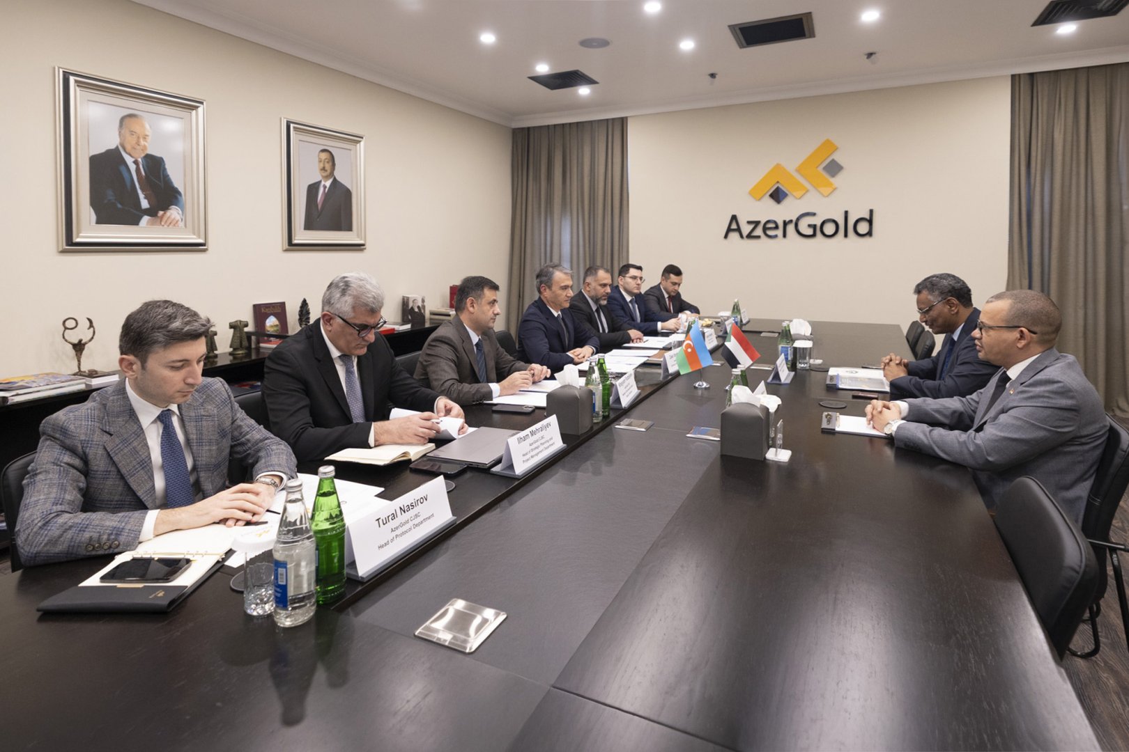 “AzerGold” QSC-də Sudan Respublikasının ölkəmizdəki səfiri ilə görüş keçirilib (FOTO)