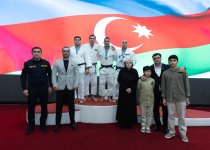 Antiterror şəhidlərinin xatirəsinə həsr olununan DİN-in cüdo üzrə açıq çempionatı keçirilib (FOTO)