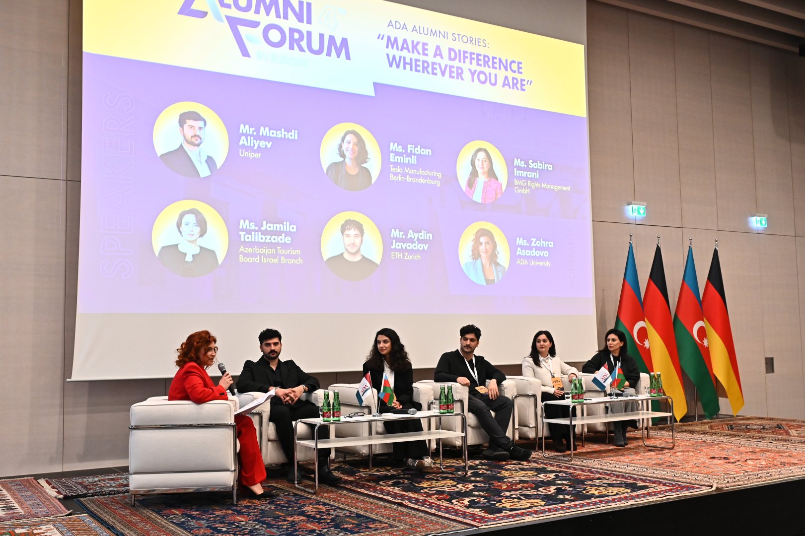 Almaniyada ADA Universiteti məzunlarının forumu keçirilib (FOTO)