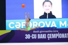 Zərif gimnastların Bakı birinciliyi başa çatdı (FOTO)