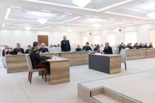 Vilayət Eyvazov Gəncədə növbəti sıra baxışı keçirib (FOTO)