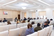 Vilayət Eyvazov Gəncədə növbəti sıra baxışı keçirib (FOTO)