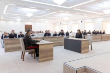 Vilayət Eyvazov Gəncədə növbəti sıra baxışı keçirib (FOTO)