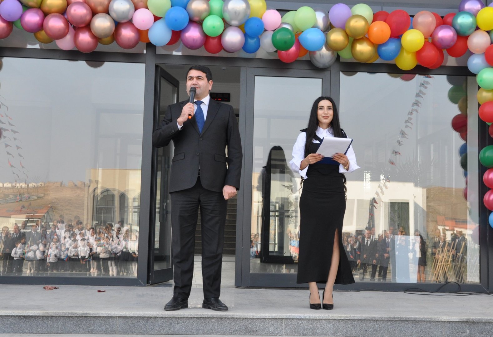 Horovlu kənd tam orta məktəbində 103 şagirddən ibarət 11 sinif formalaşdırılıb (FOTO)