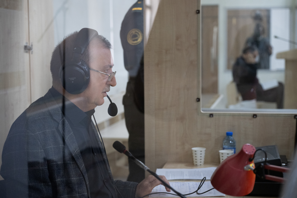 Ruben Vardanyanın məhkəməsində ifadələr dinlənilib (FOTO)