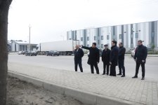 Xudat şəhərində əsaslı təmir olunan Heydər Əliyev adına parkda son tamamlanma işləri görülür (FOTO)