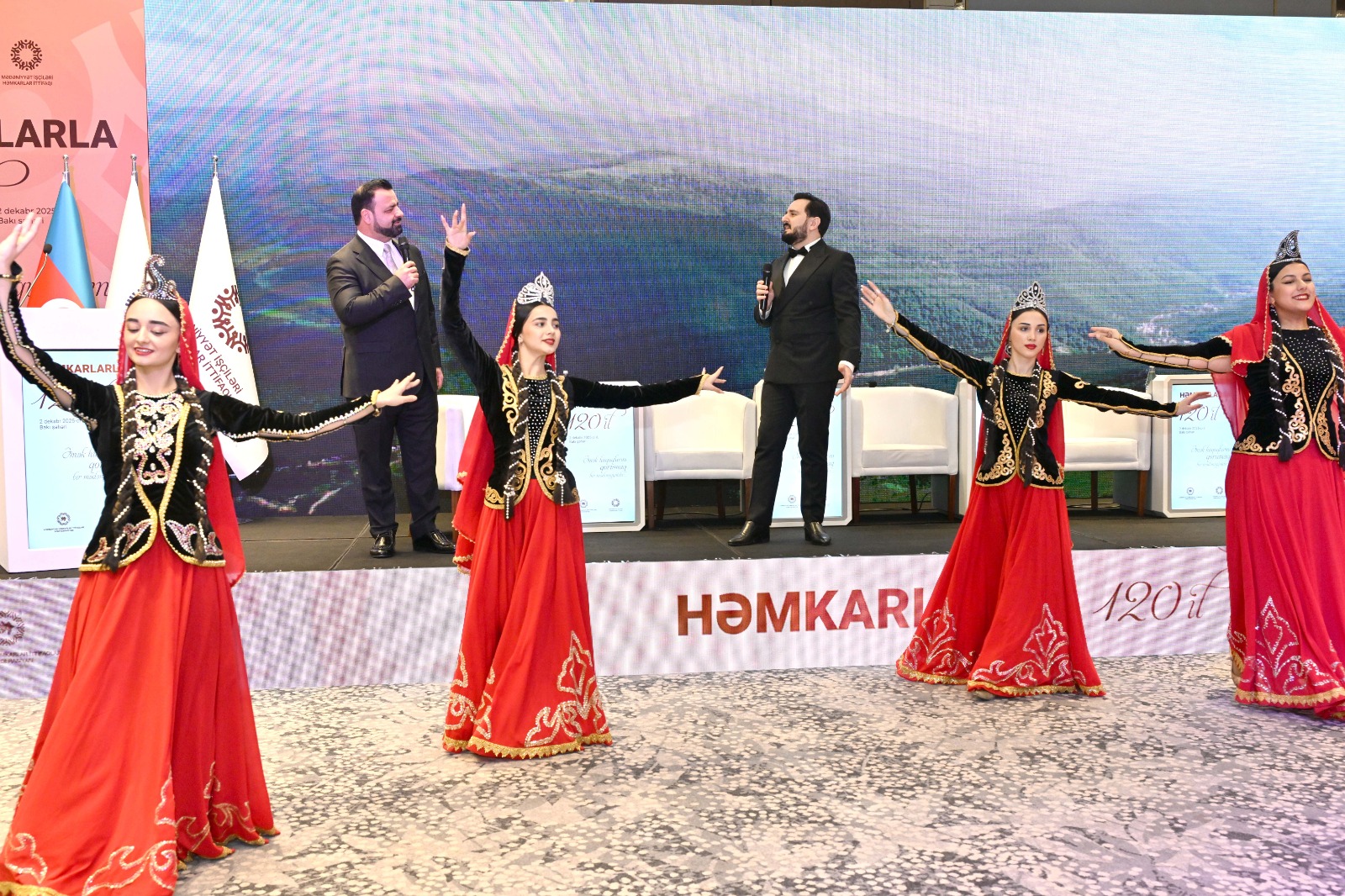 Mədəniyyət İşçiləri Həmkarlar İttifaqının 120 illiyi qeyd olunub (FOTO)