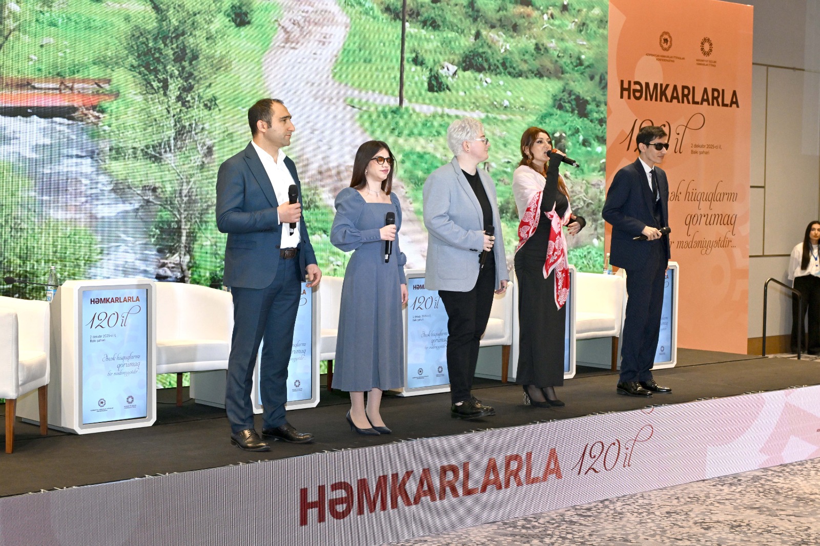 Mədəniyyət İşçiləri Həmkarlar İttifaqının 120 illiyi qeyd olunub (FOTO)