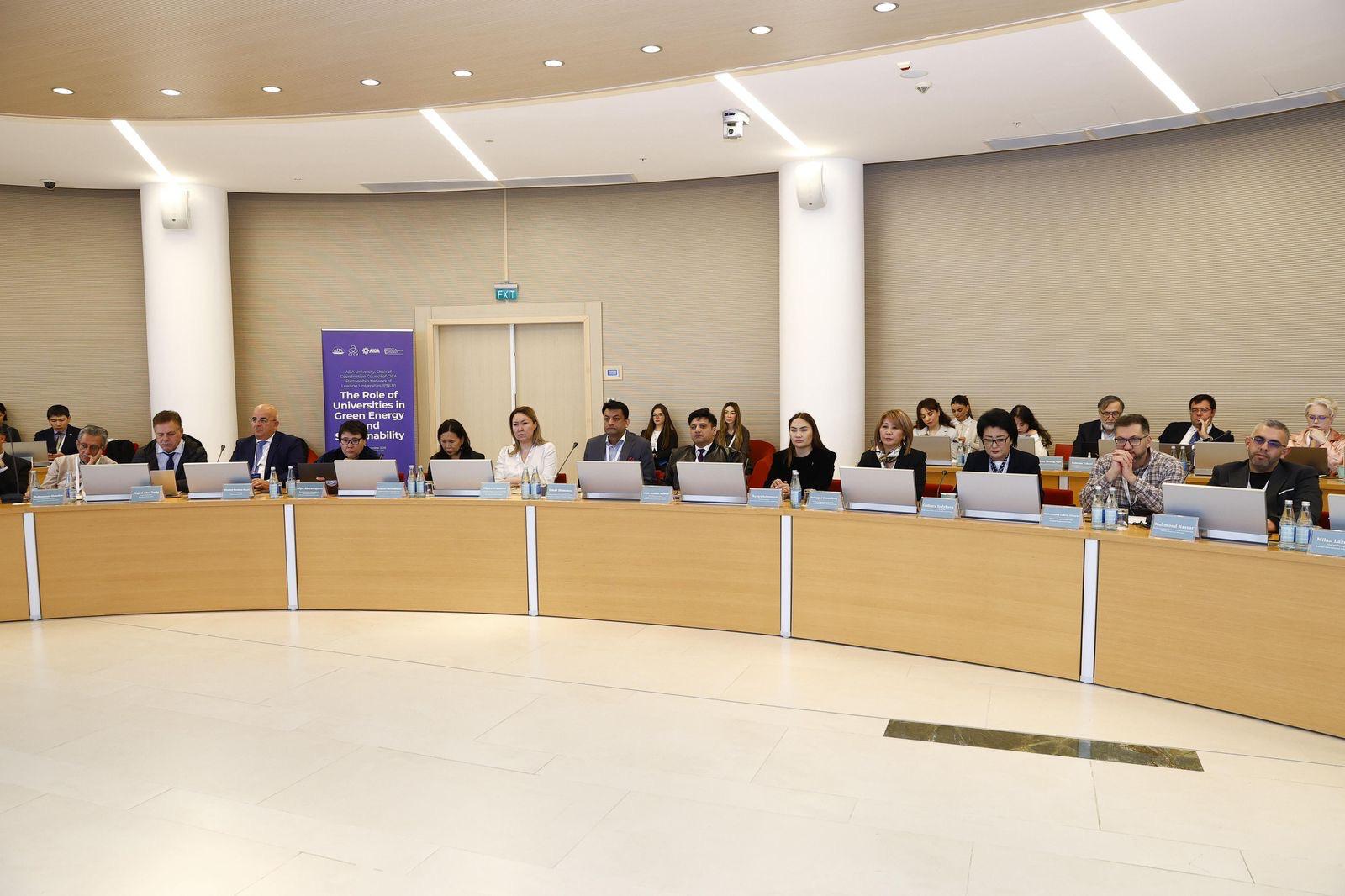 ADA Universitetində “Yaşıl Enerji və Dayanıqlılıqda Universitetlərin Rolu” konfransında Qarabağdakı bərpa işləri müzakirə edilib (FOTO)