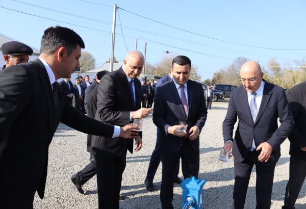 Saatlının 2 kəndi içməli su ilə təmin olunub