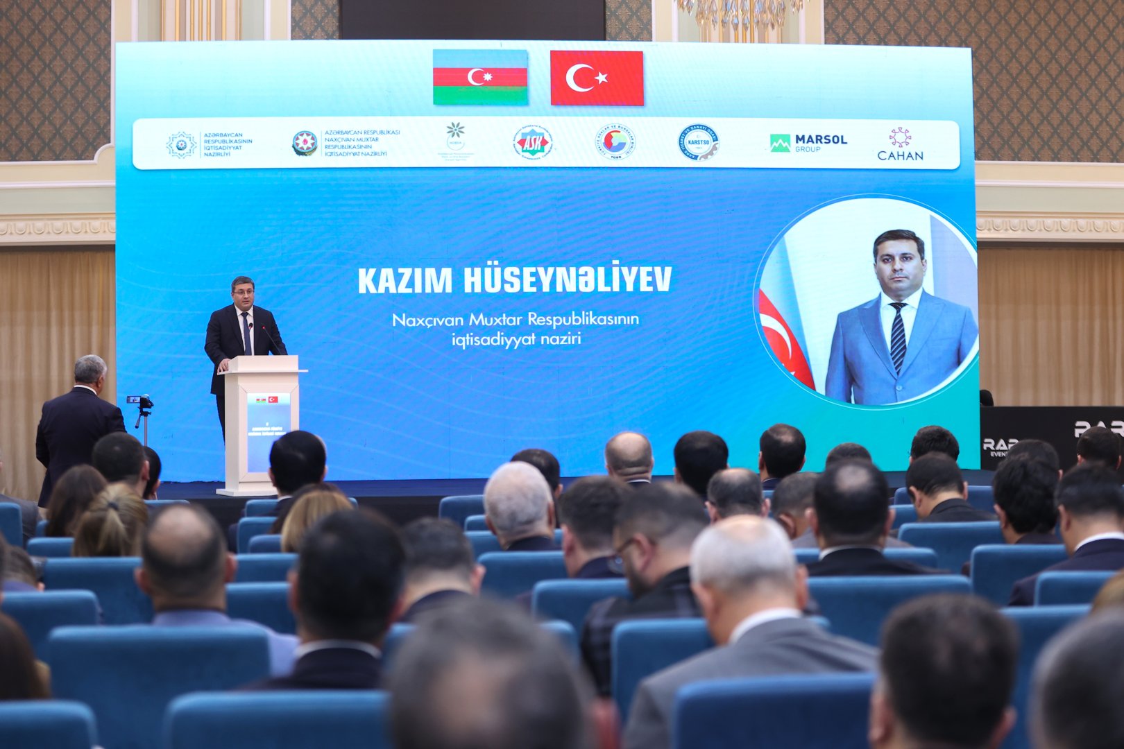 Naxçıvanda 2-ci Azərbaycan-Türkiyə Regional İqtisadi Forumu keçirilib (FOTO)