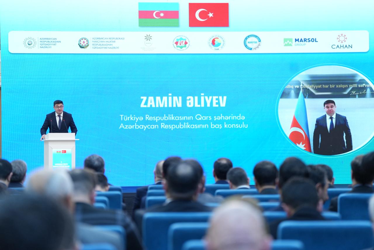 Naxçıvanda 2-ci Azərbaycan-Türkiyə Regional İqtisadi Forumu keçirilib (FOTO)