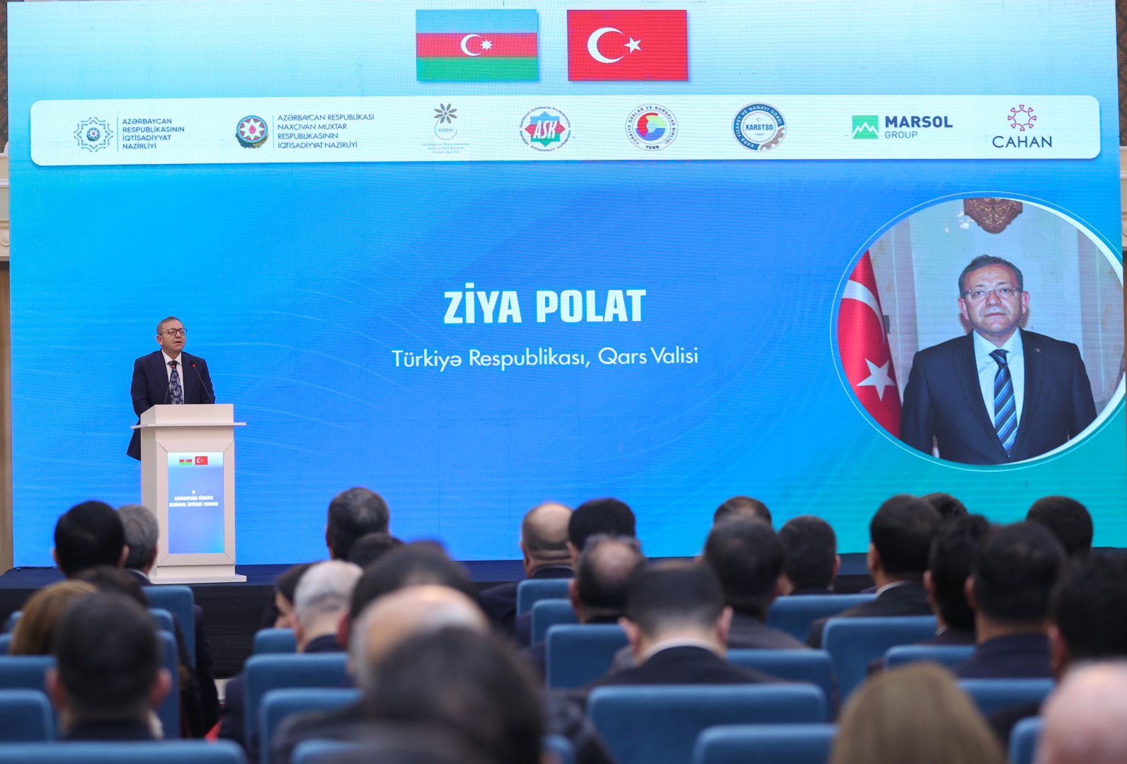 Naxçıvanda 2-ci Azərbaycan-Türkiyə Regional İqtisadi Forumu keçirilib (FOTO)