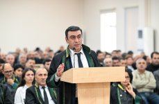 Ermənistan vətəndaşlarının məhkəməsində təqsirləndirilən şəxslərin vəkillərinin müdafiə çıxışı yekunlaşıb (FOTO)