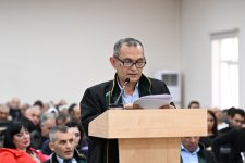 Ermənistan vətəndaşlarının məhkəməsində təqsirləndirilən şəxslərin vəkillərinin müdafiə çıxışı yekunlaşıb (FOTO)