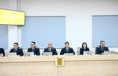 Ermənistan vətəndaşlarının məhkəməsində təqsirləndirilən şəxslərin vəkillərinin müdafiə çıxışı yekunlaşıb (FOTO)