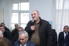 Xaçmaz rayonunun Yergüc kəndində növbəti səyyar qəbul keçirilib (FOTO)